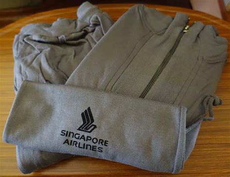 singapore airlines pajamas.